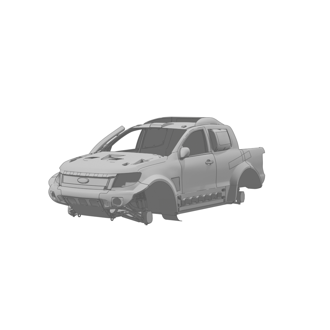 Ranger T6 Rally Raid — Body Front