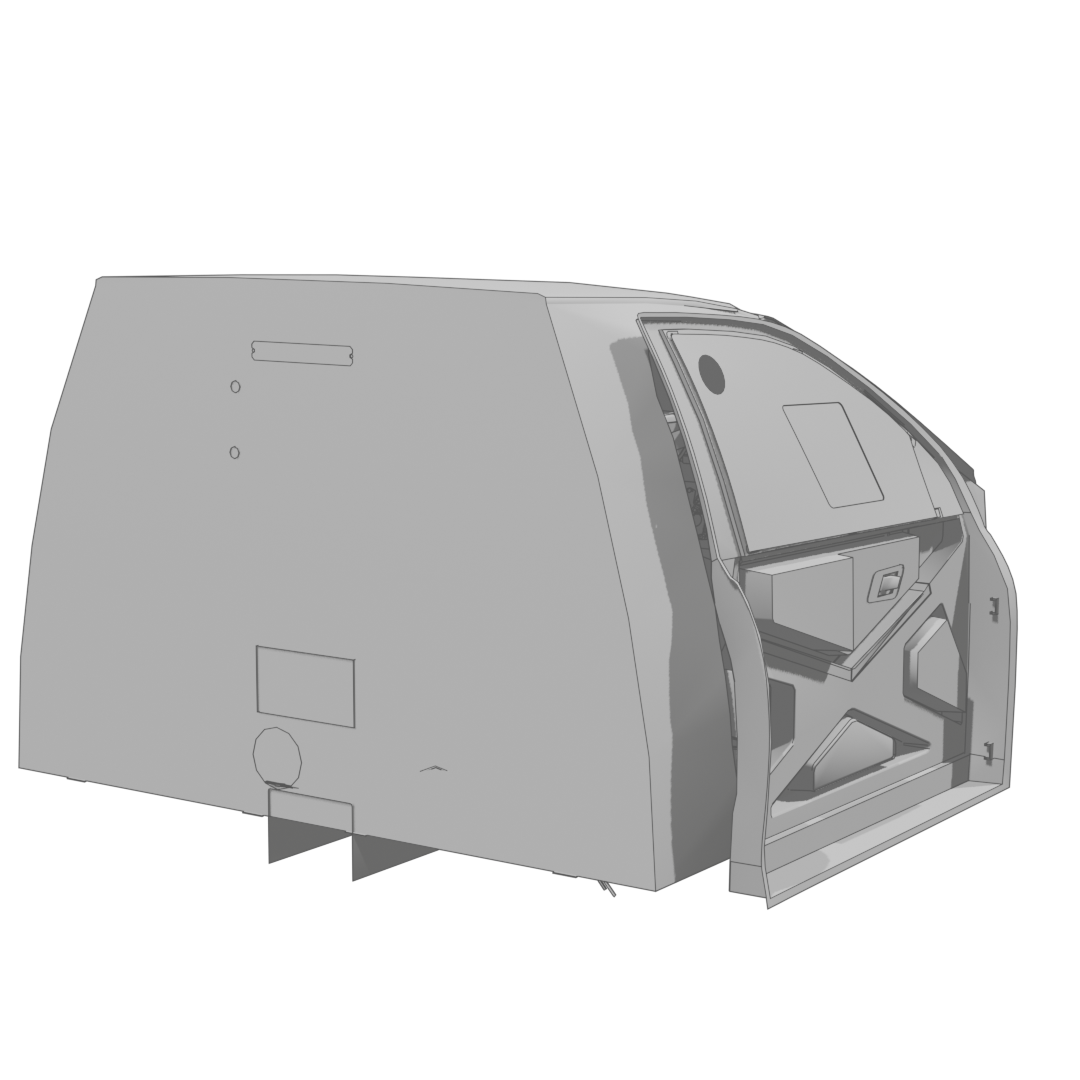 Ranger T6 Rally Raid Interior Rear