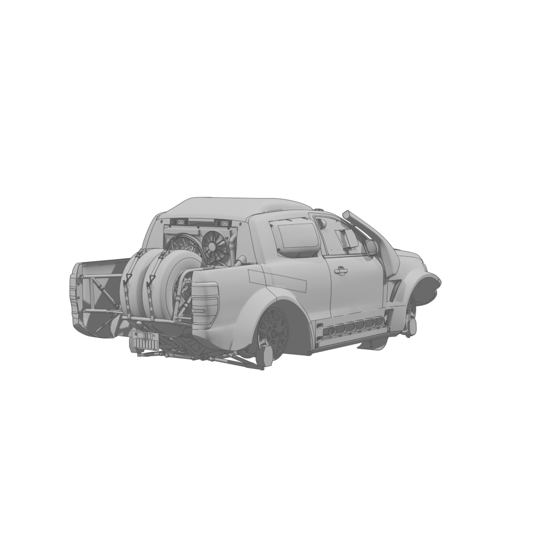 Ranger T6 Rally Raid Rear