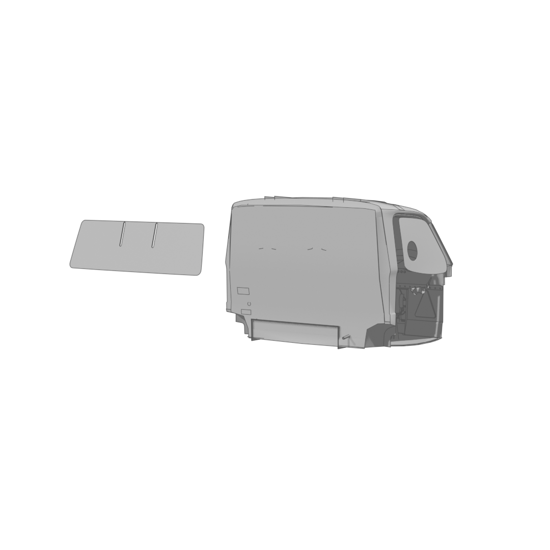 Supervan 3 Interior Rear