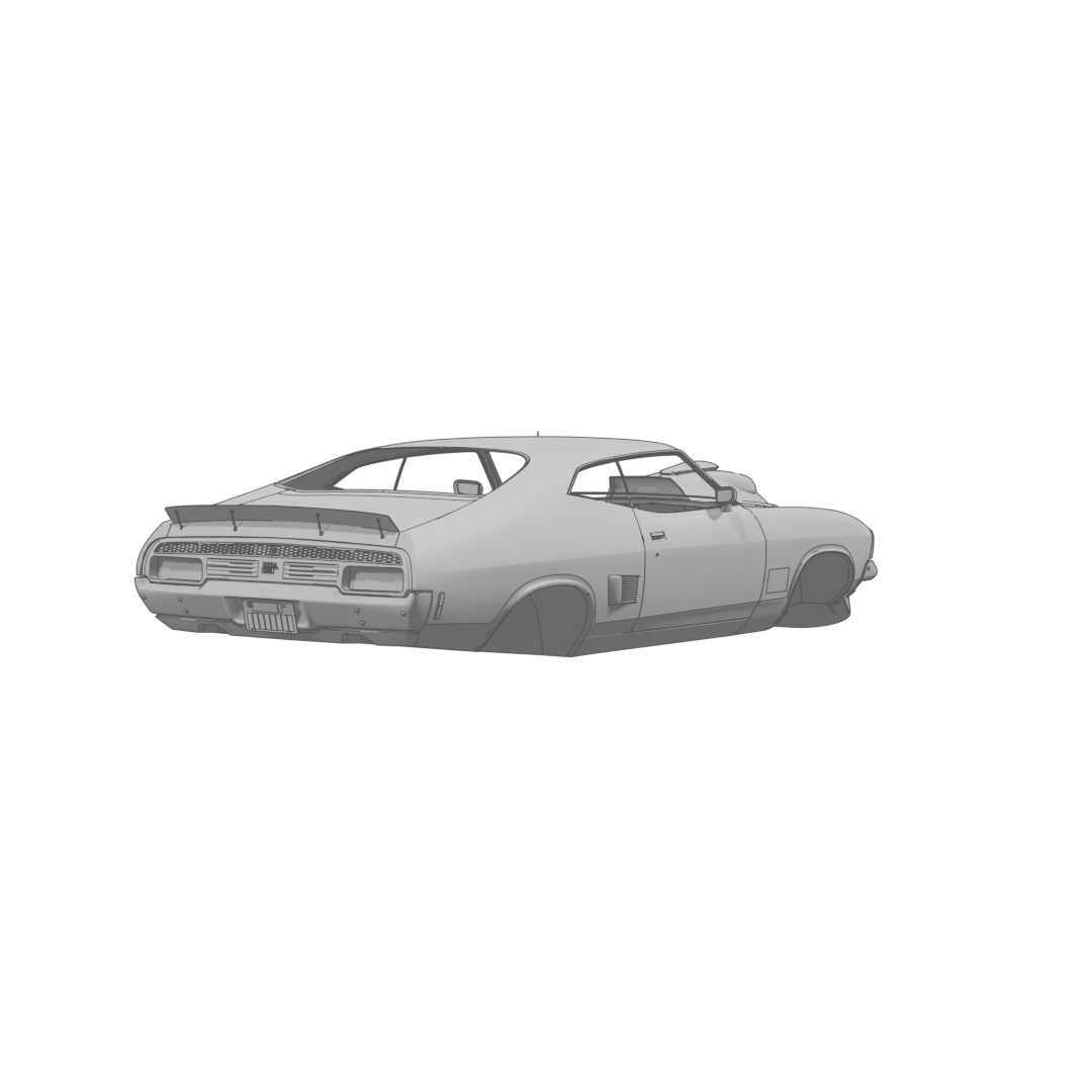 XB Falcon GT Body Rear