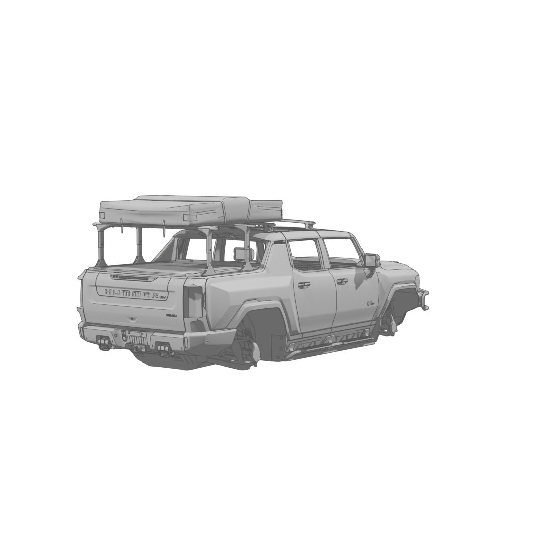Hummer EV Body Rear