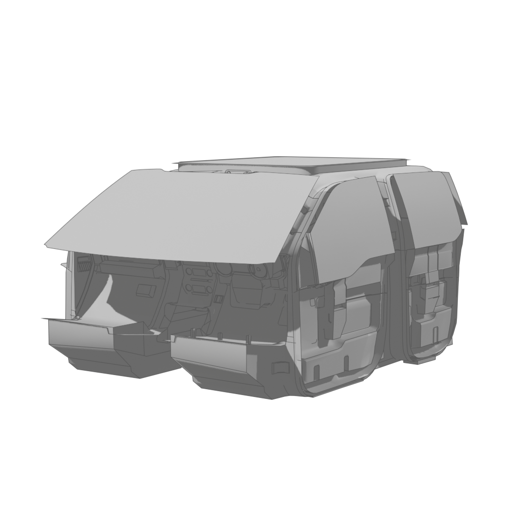 Velociraptor 6x6 Interior Front