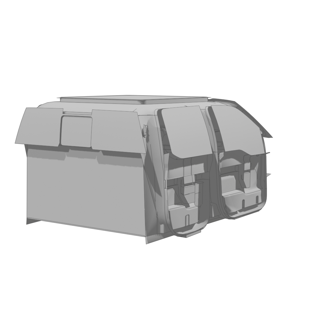 Velociraptor 6x6 Interior Rear