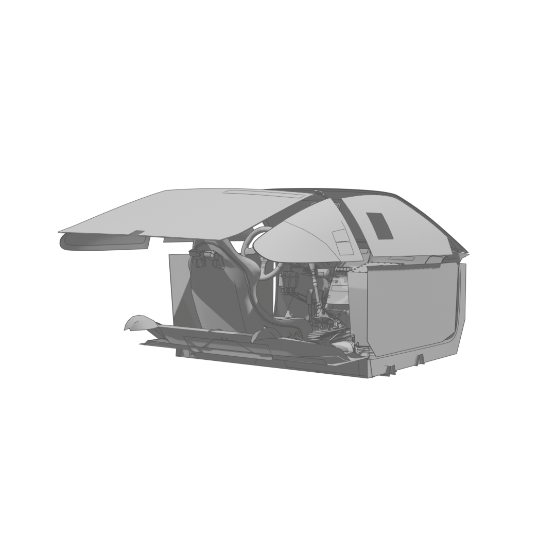 CR-X WTA Interior Rear
