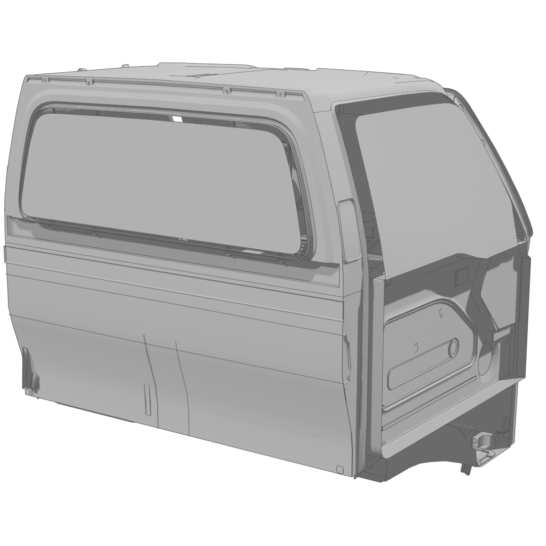 Acty Interior Rear
