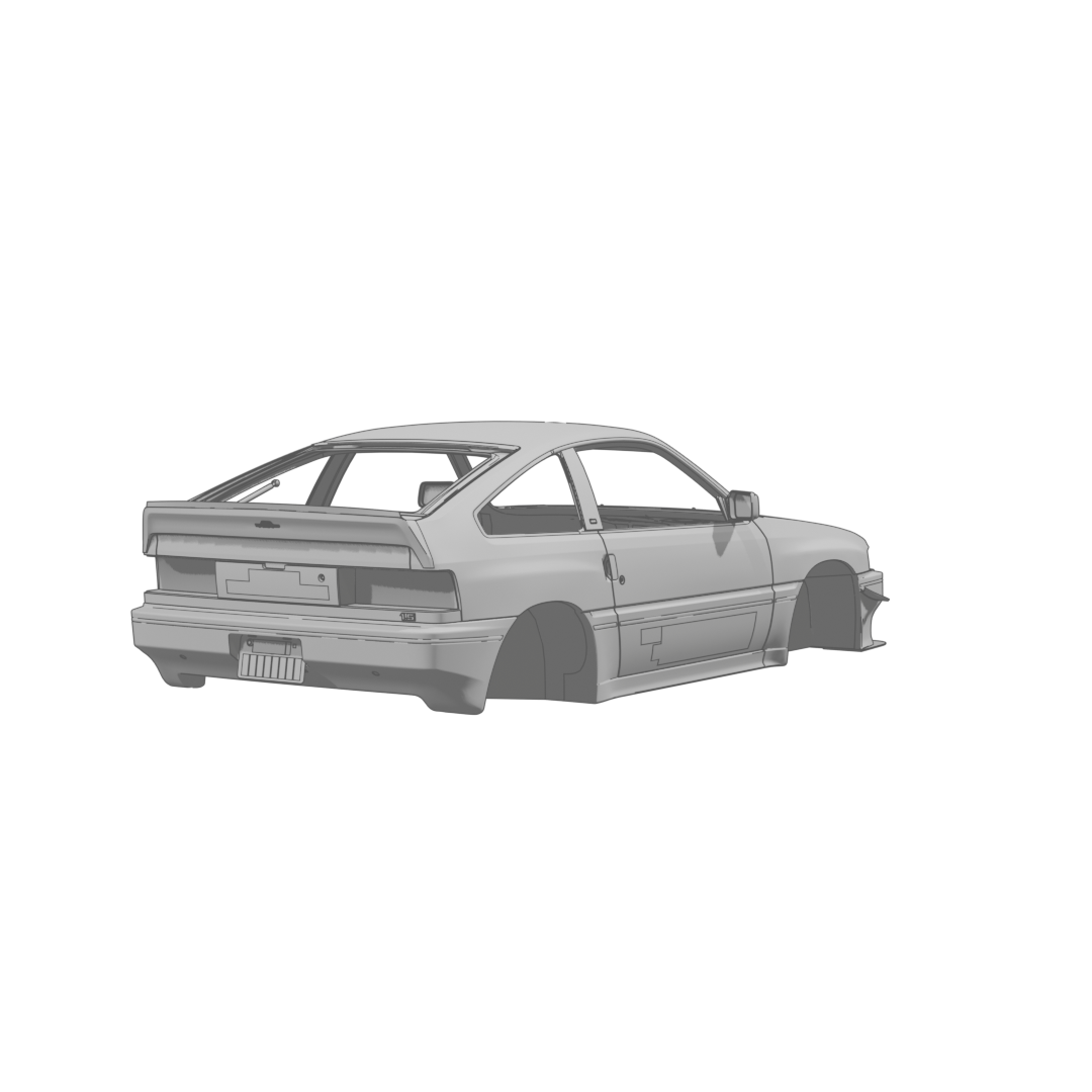 CR-X Mugen Body Rear