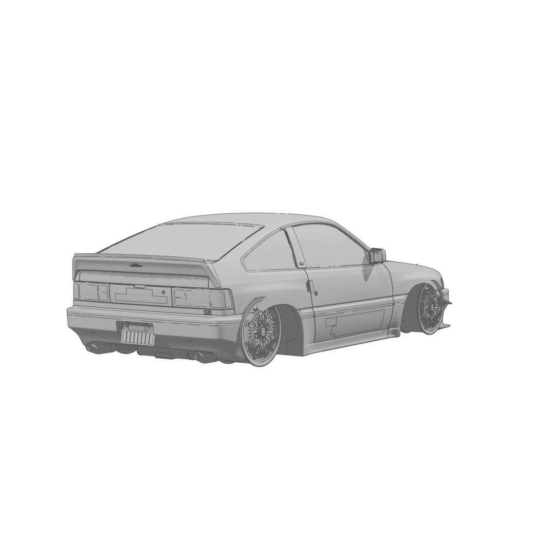 CR-X Mugen Rear