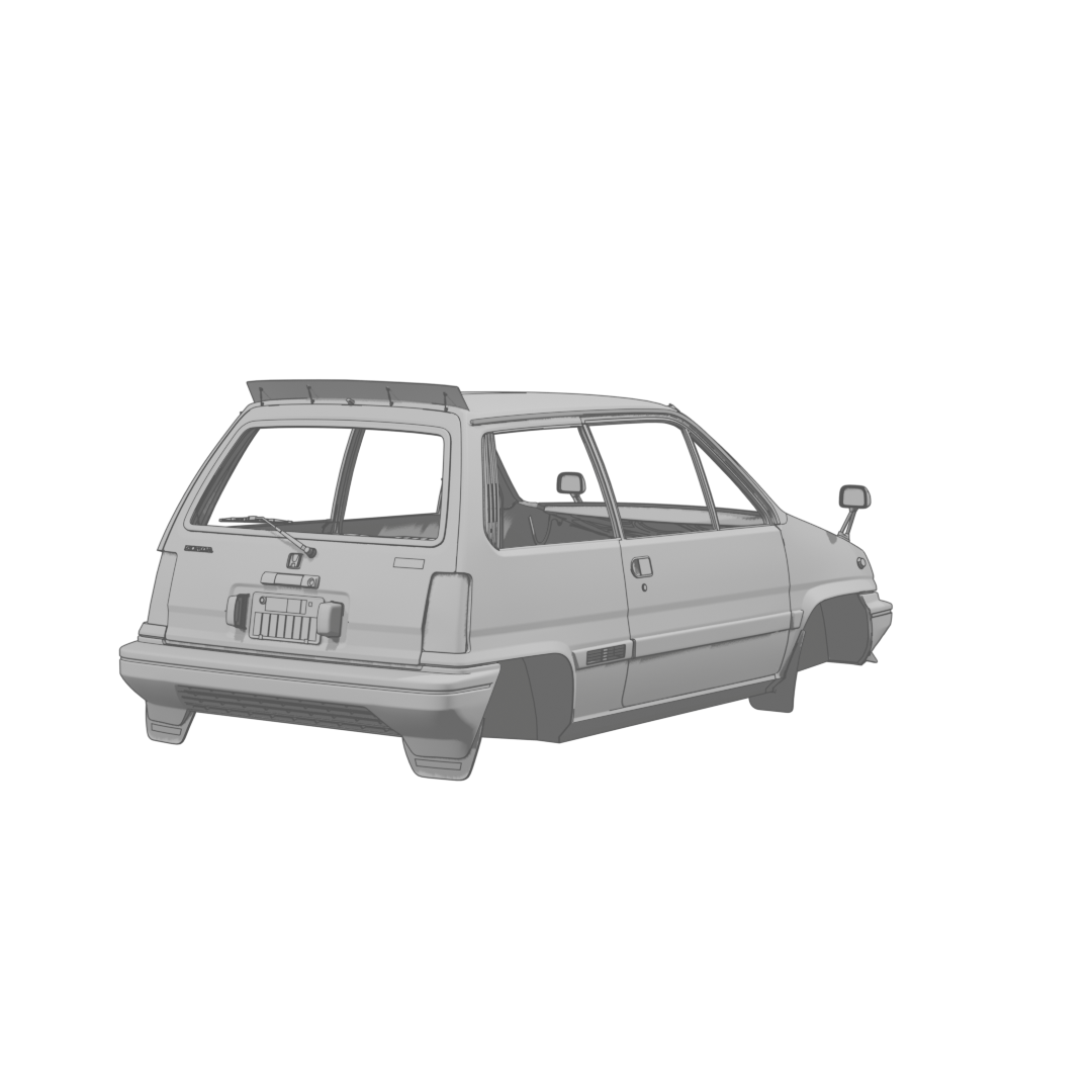 City Turbo II Body Rear