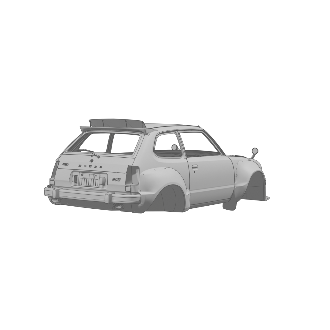 Civic RS Body Rear
