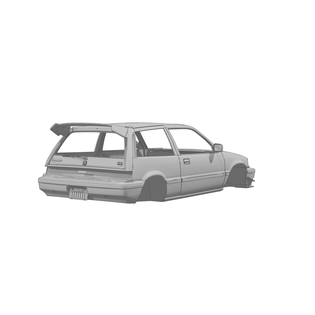 Civic Si Body Rear