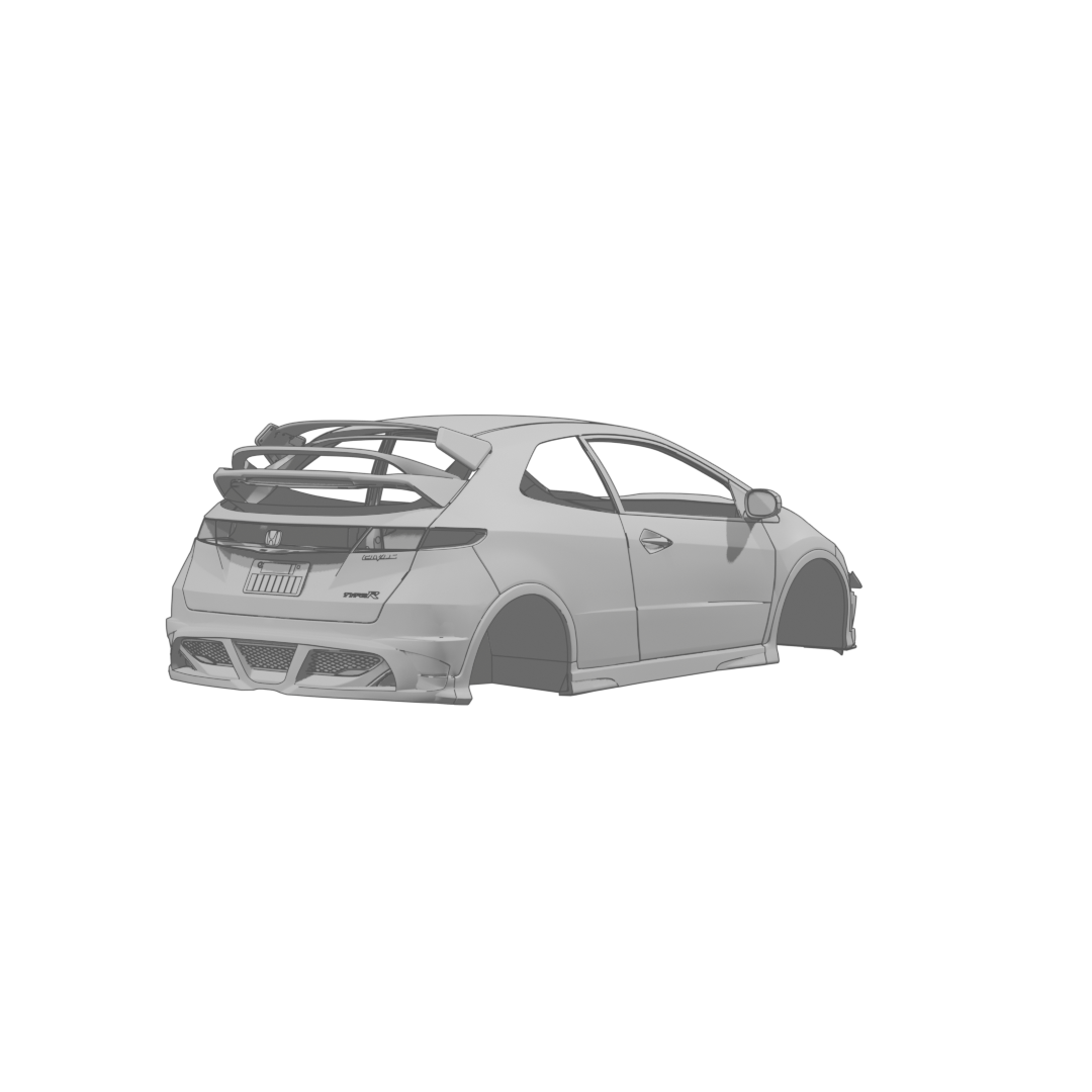 Civic Type R Body Rear
