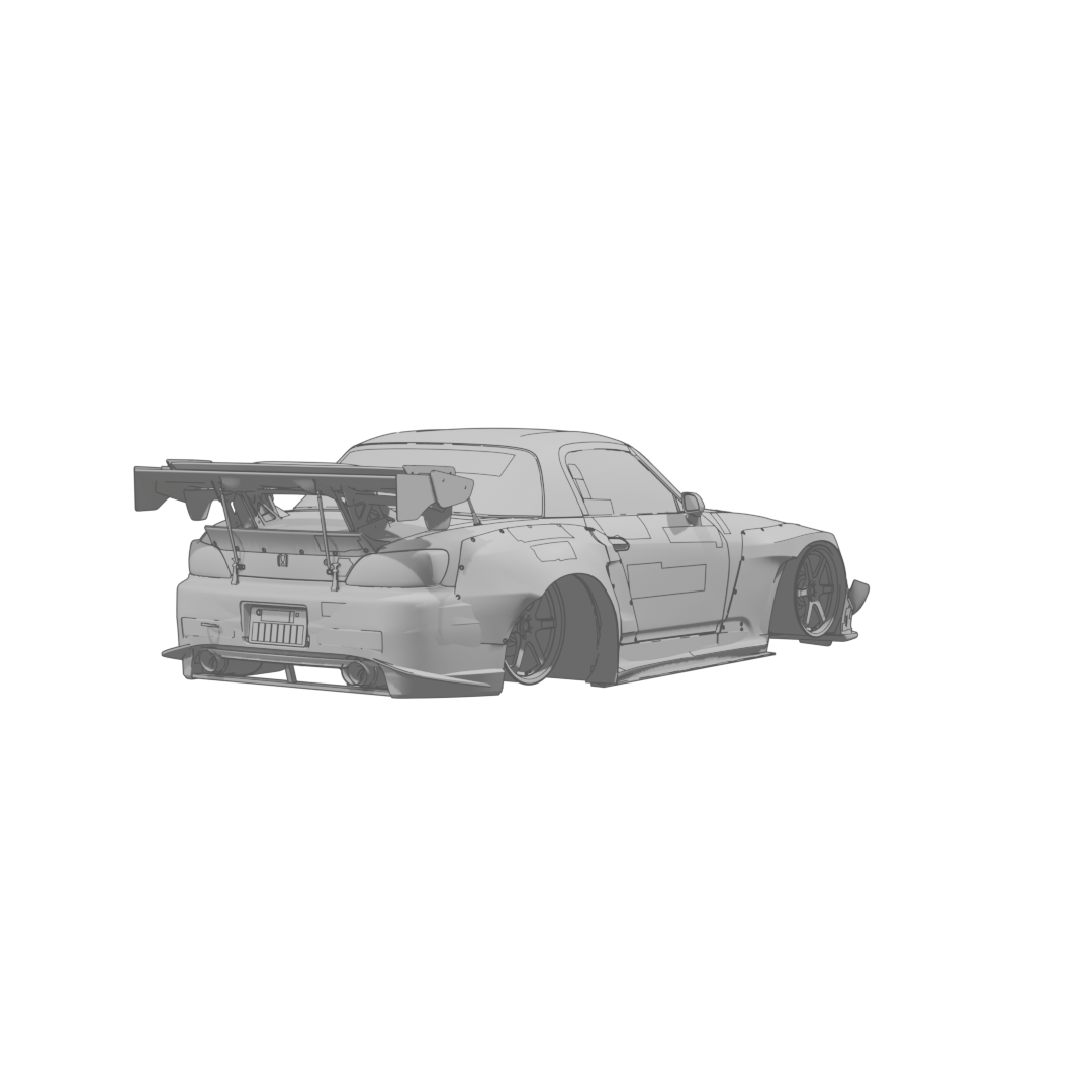 S2000 Track Toy Rear