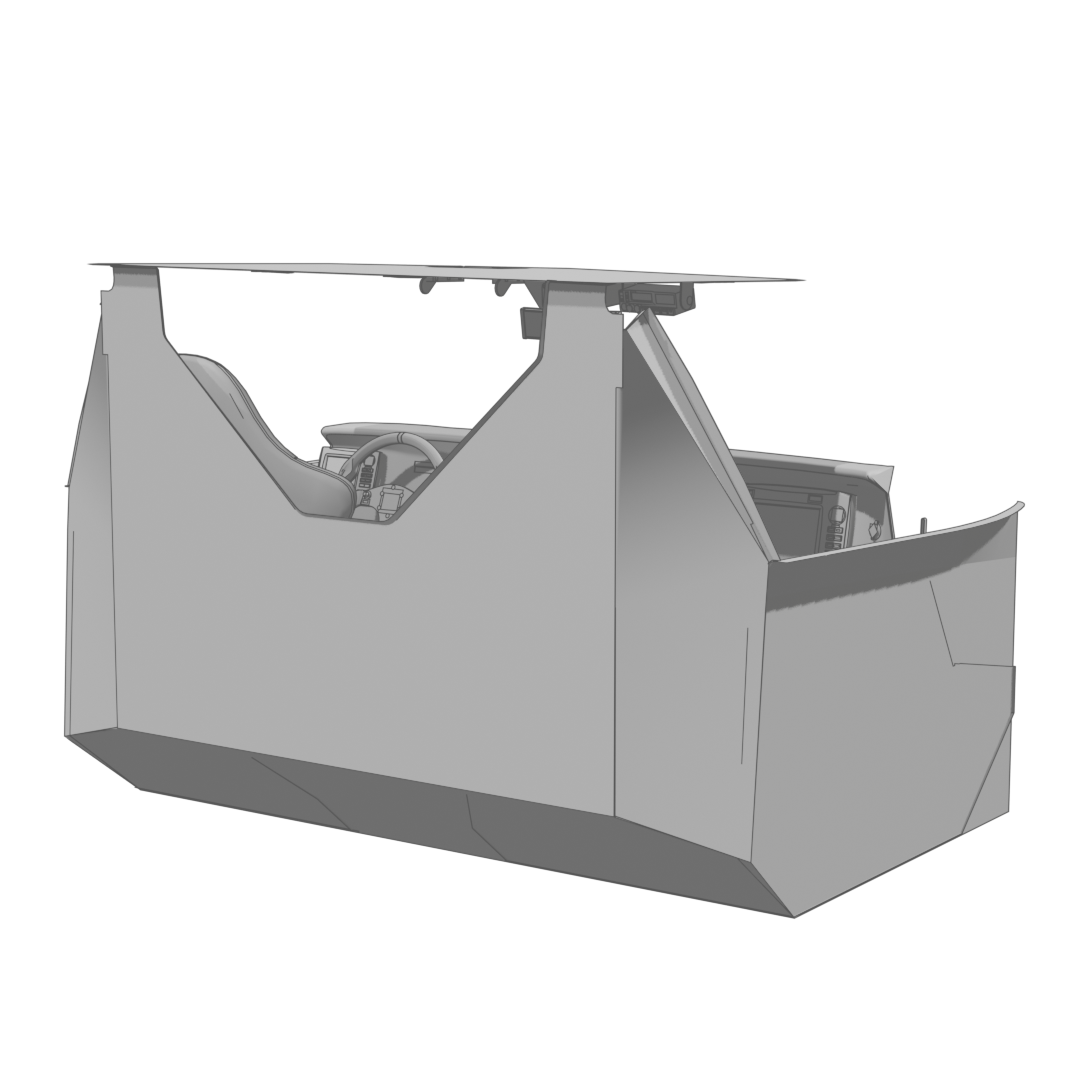 Trophy Truck Interior Rear