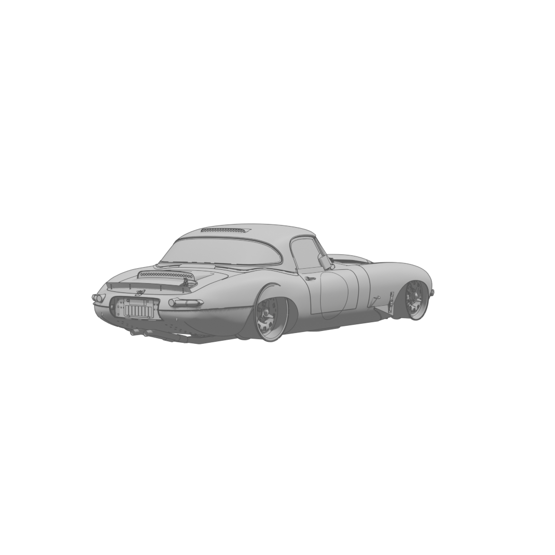 E-Type Lightweight Rear