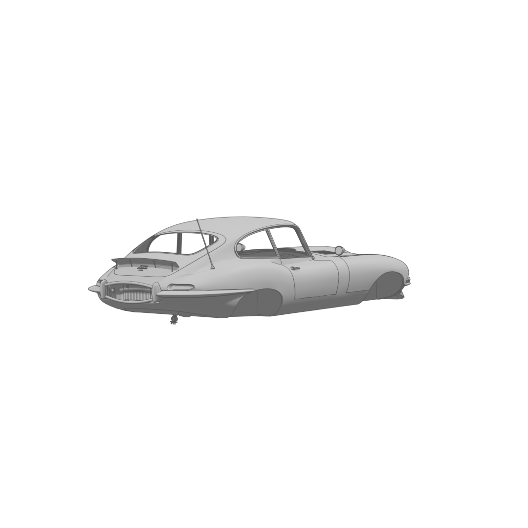 Jaguar E-Type rear