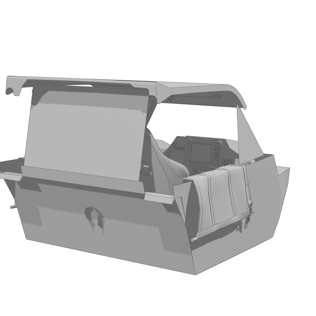 Trophy Truck Interior Rear