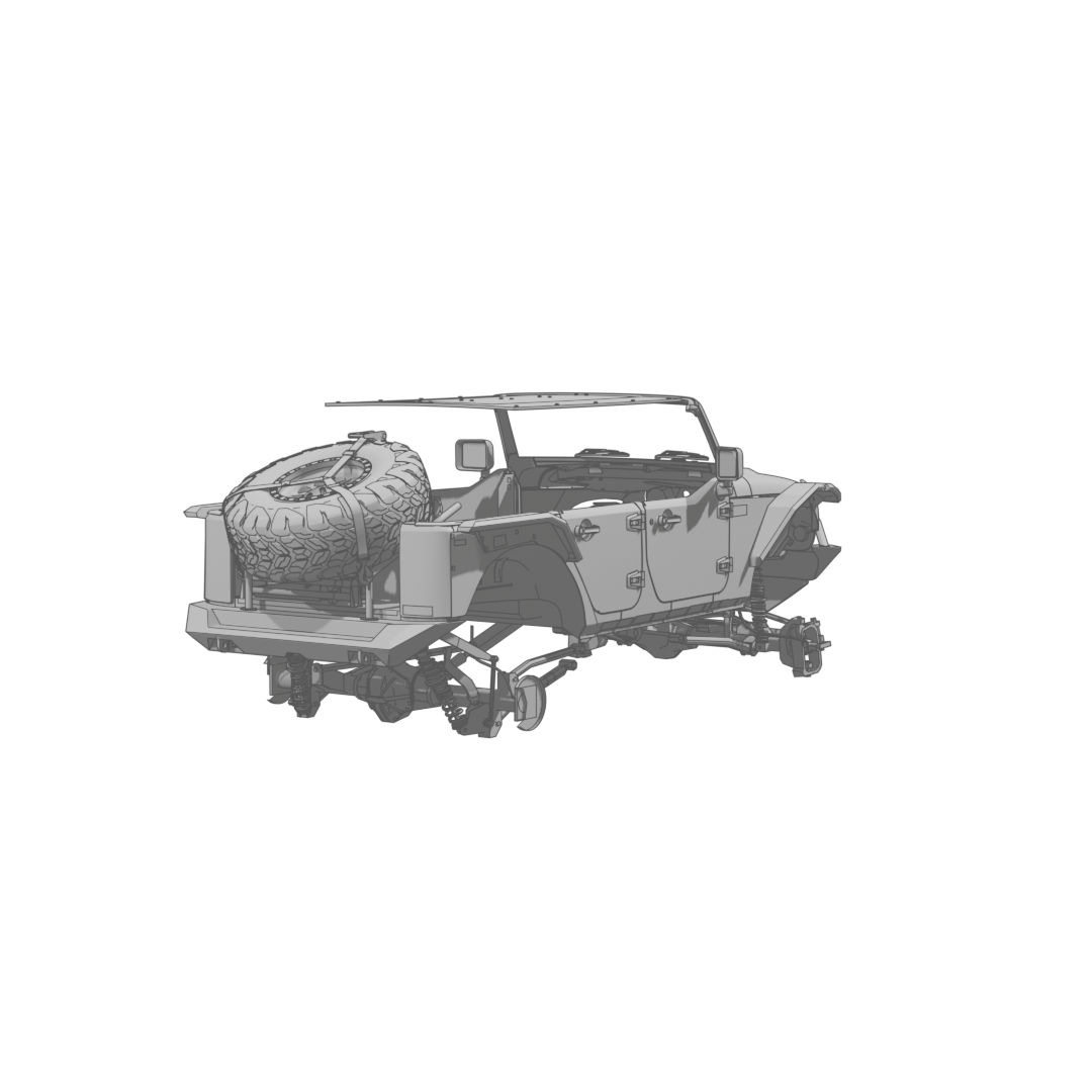 Deberti Wrangler Body Rear