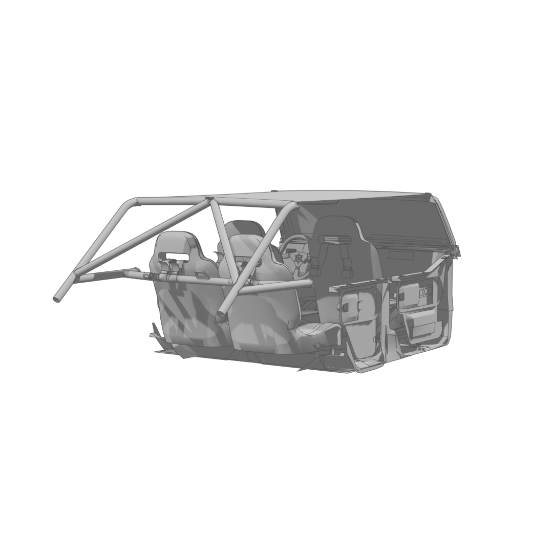 Deberti Wrangler Interior Rear
