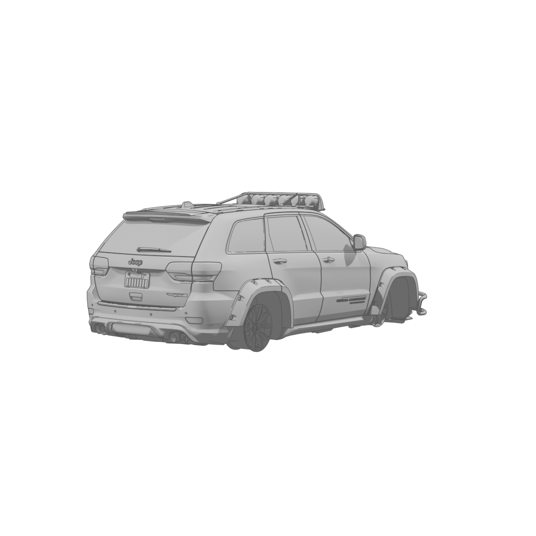 Grand Cherokee Trackhawk Rear