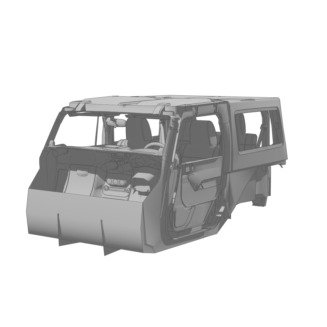 Wrangler Rubicon Interior Front