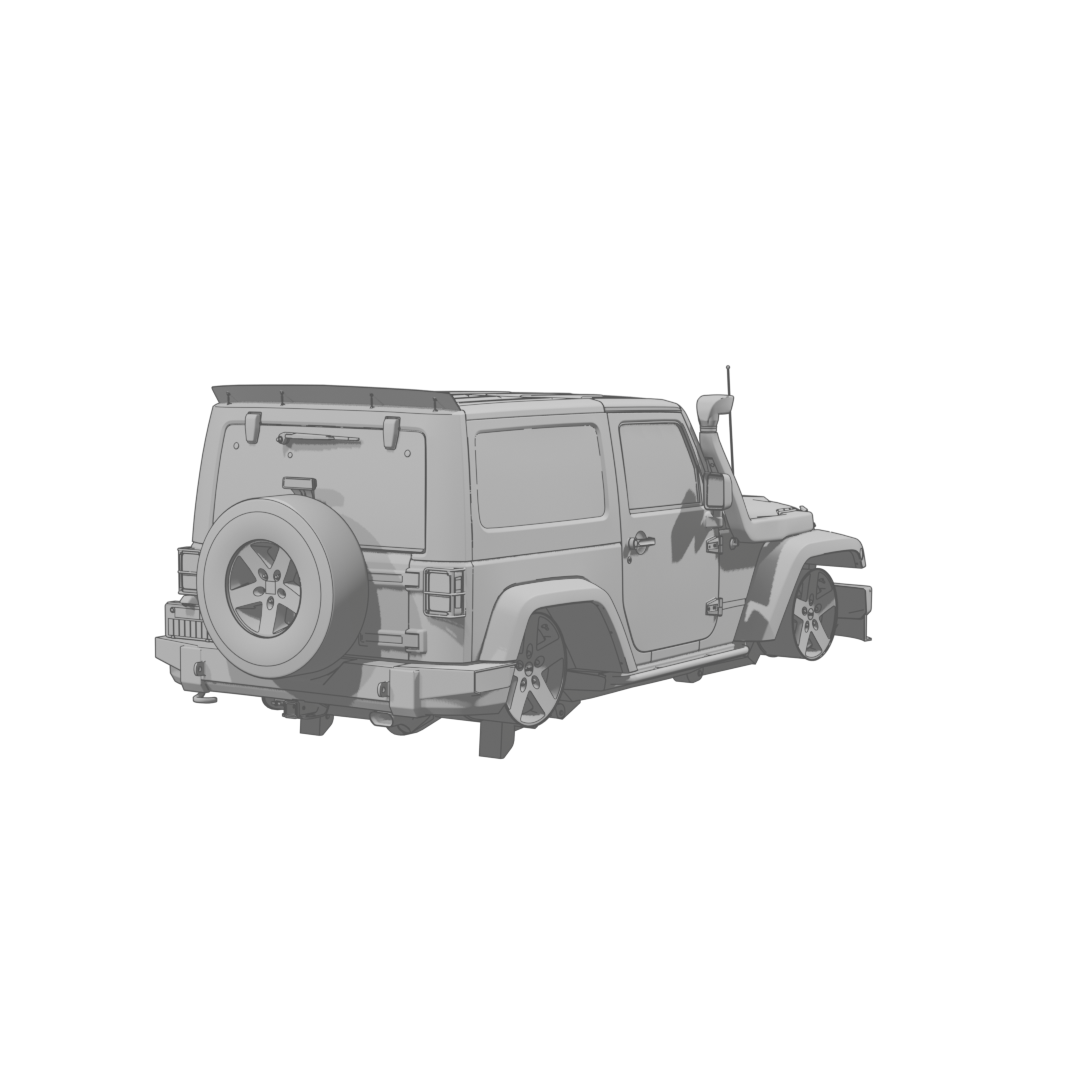 Wrangler Rubicon Rear