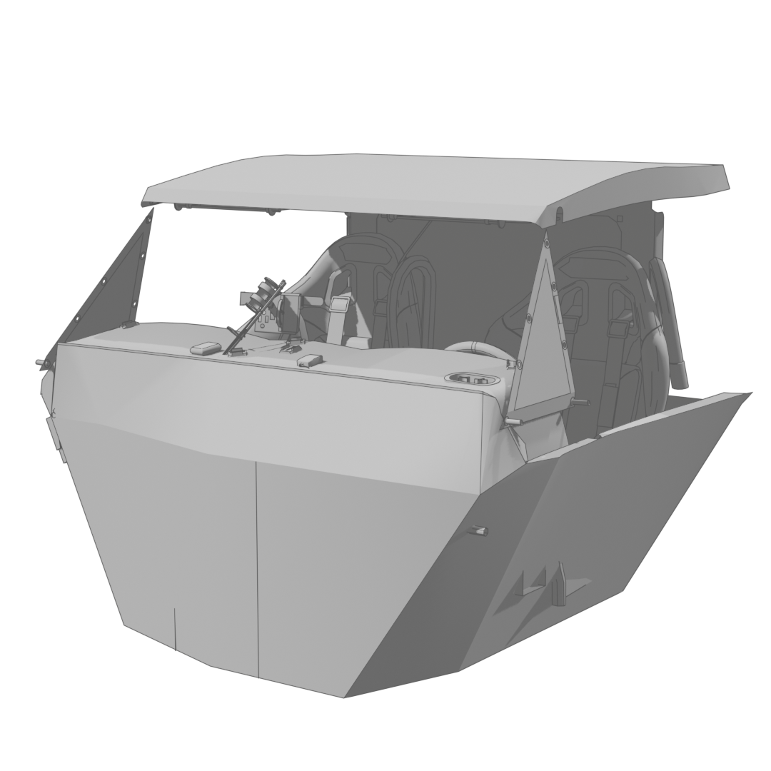 Hammerhead Buggy Interior Front