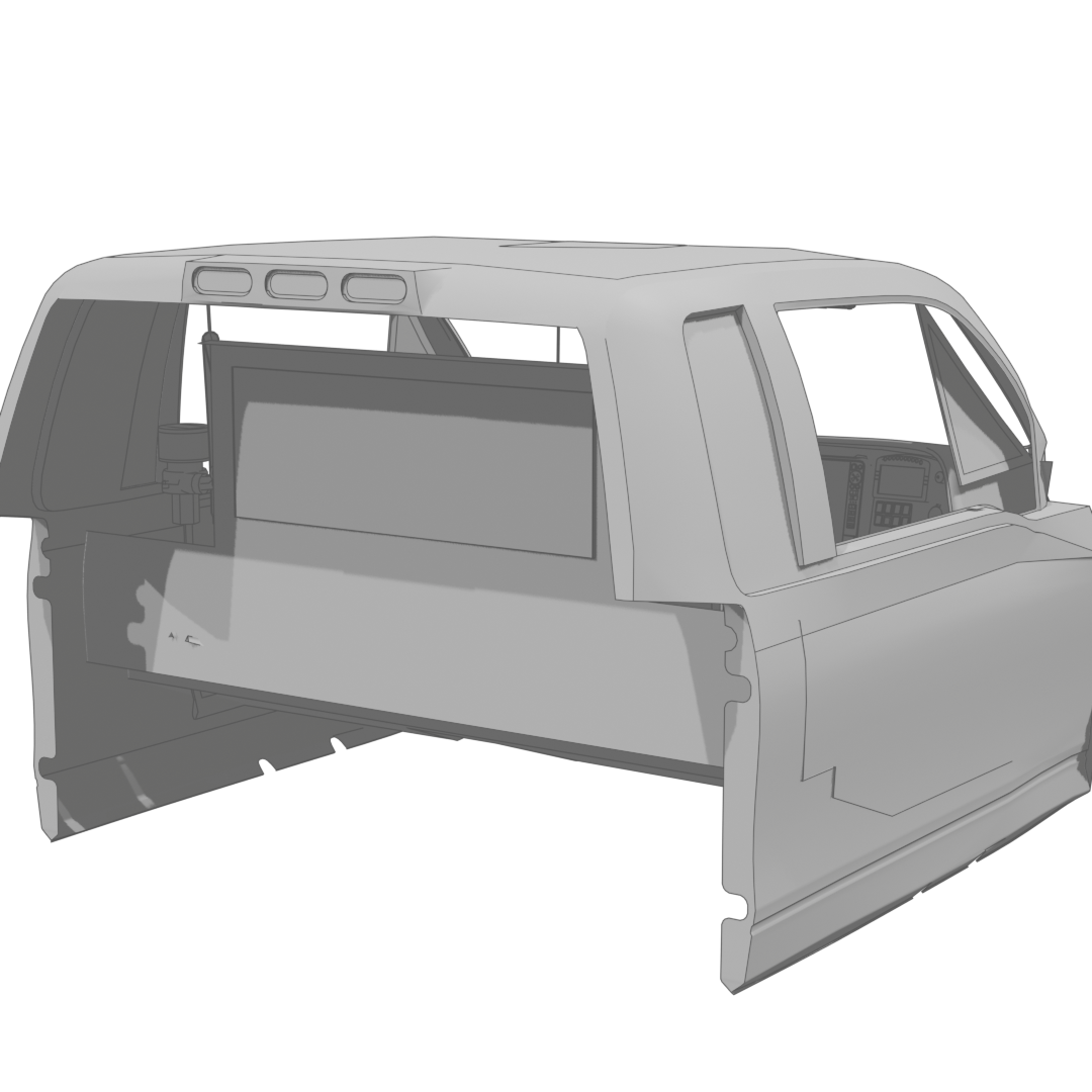 Trophy Truck Interior Rear