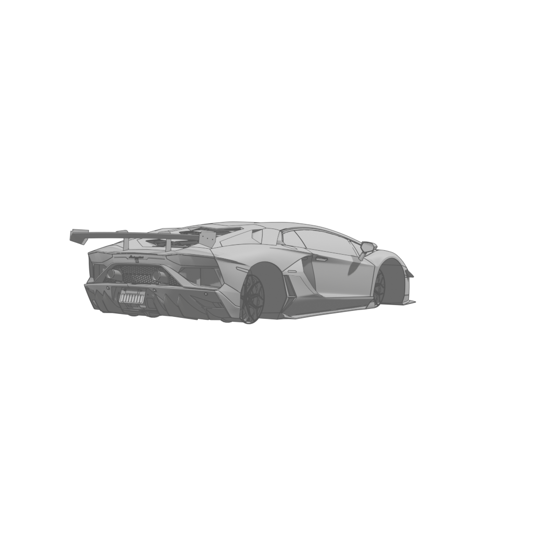 Aventador Ultimae Rear