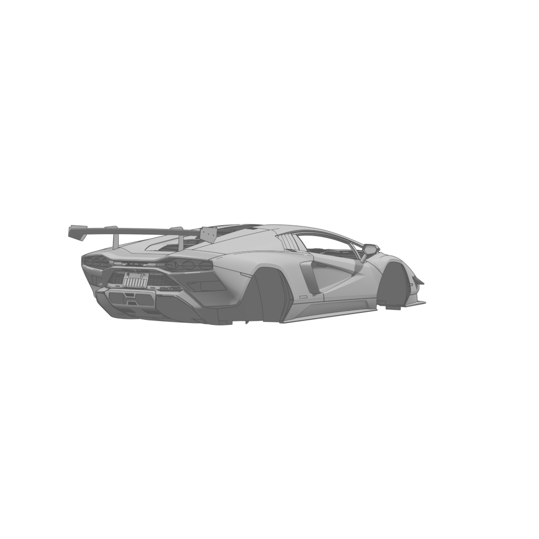 Countach LPI 800-4 Body Rear