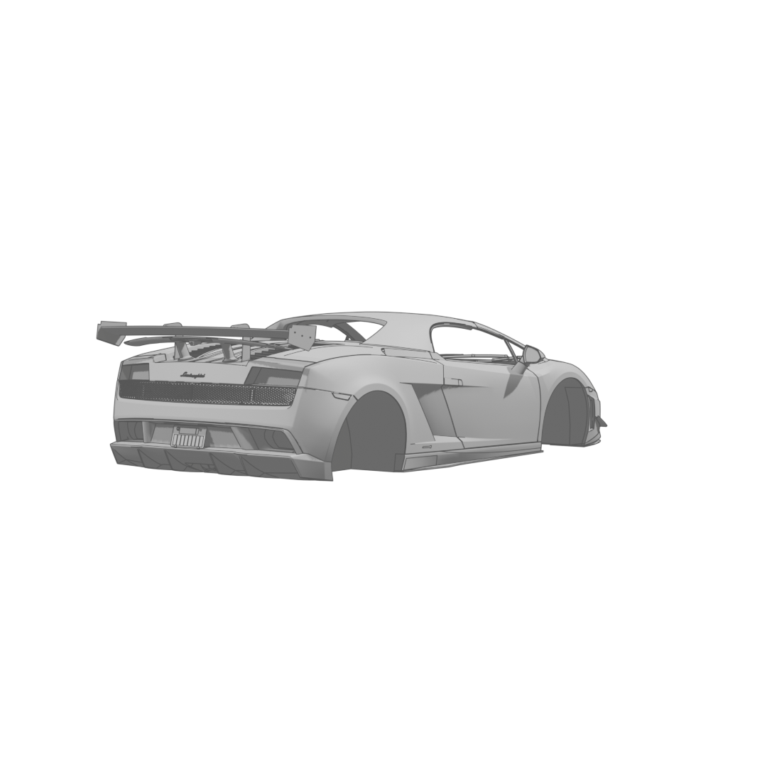 Gallardo LP 570-4 Spyder Body Rear