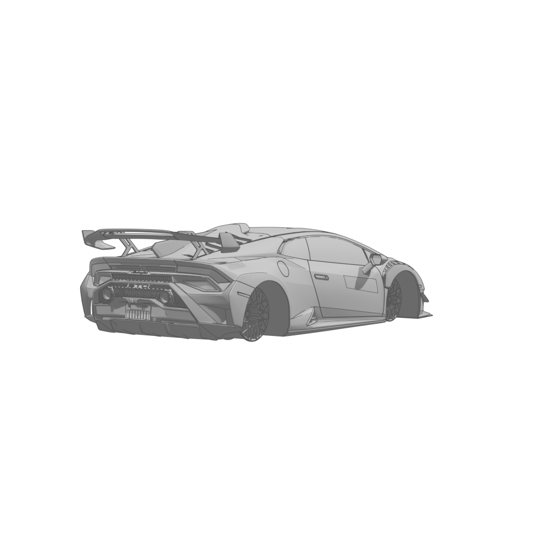 Huracan STO Rear