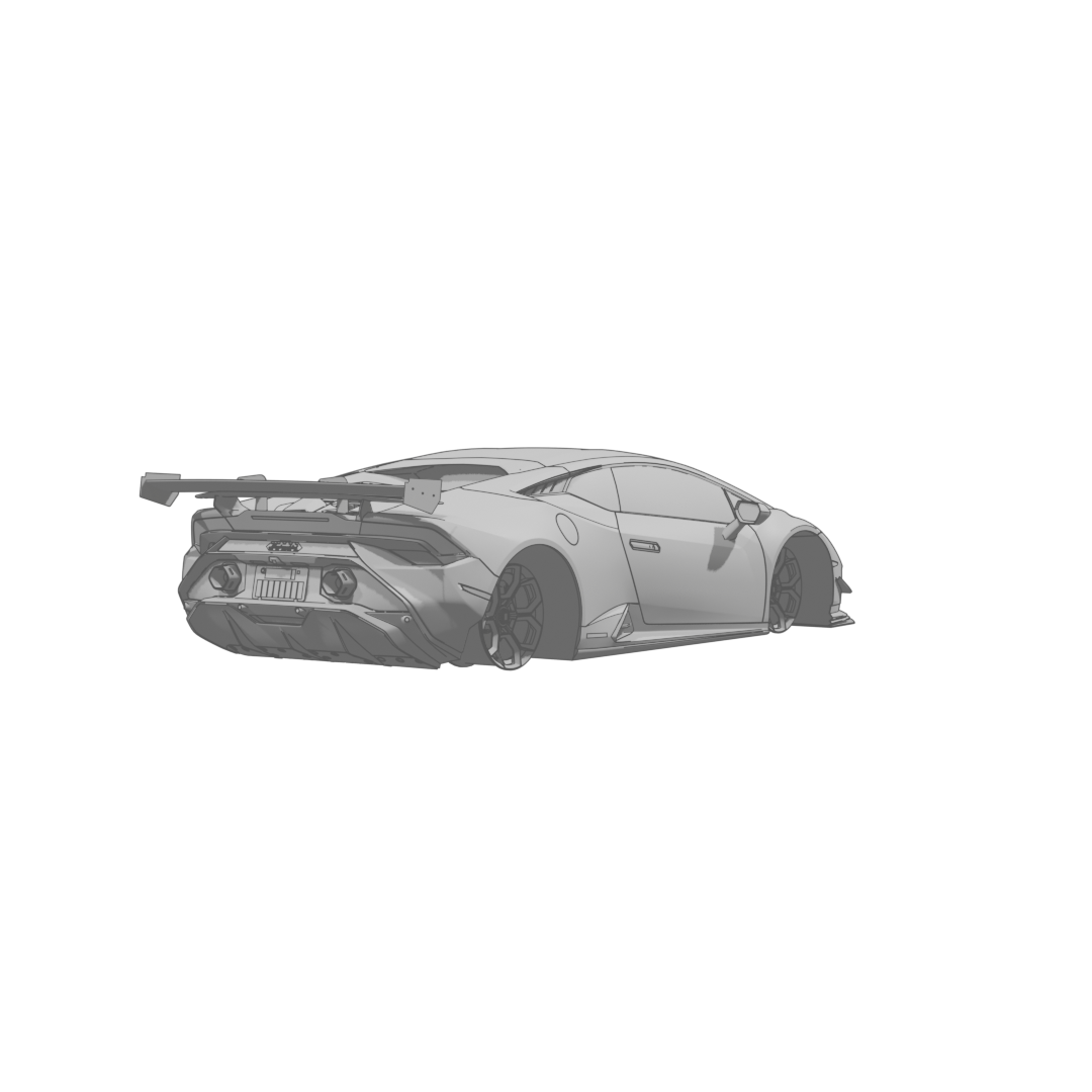 Huracan Tecnica Rear