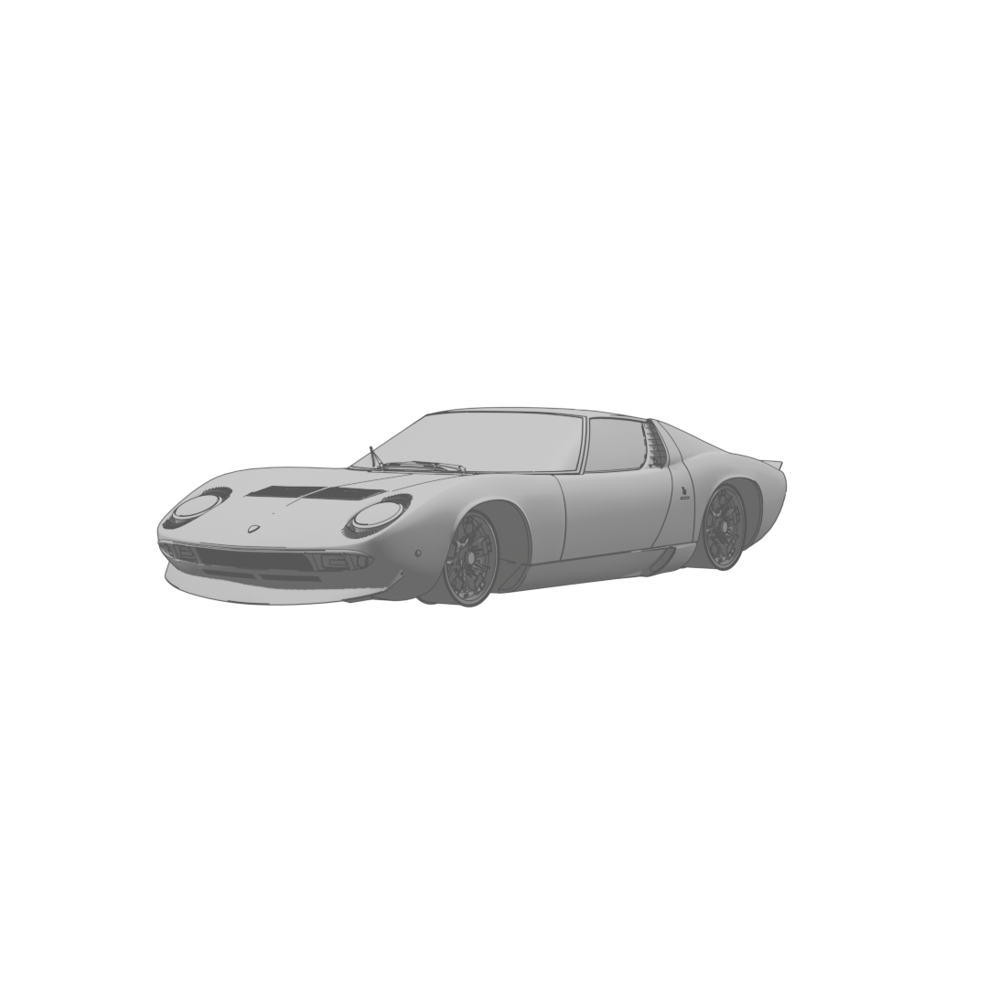 Miura P400 Front