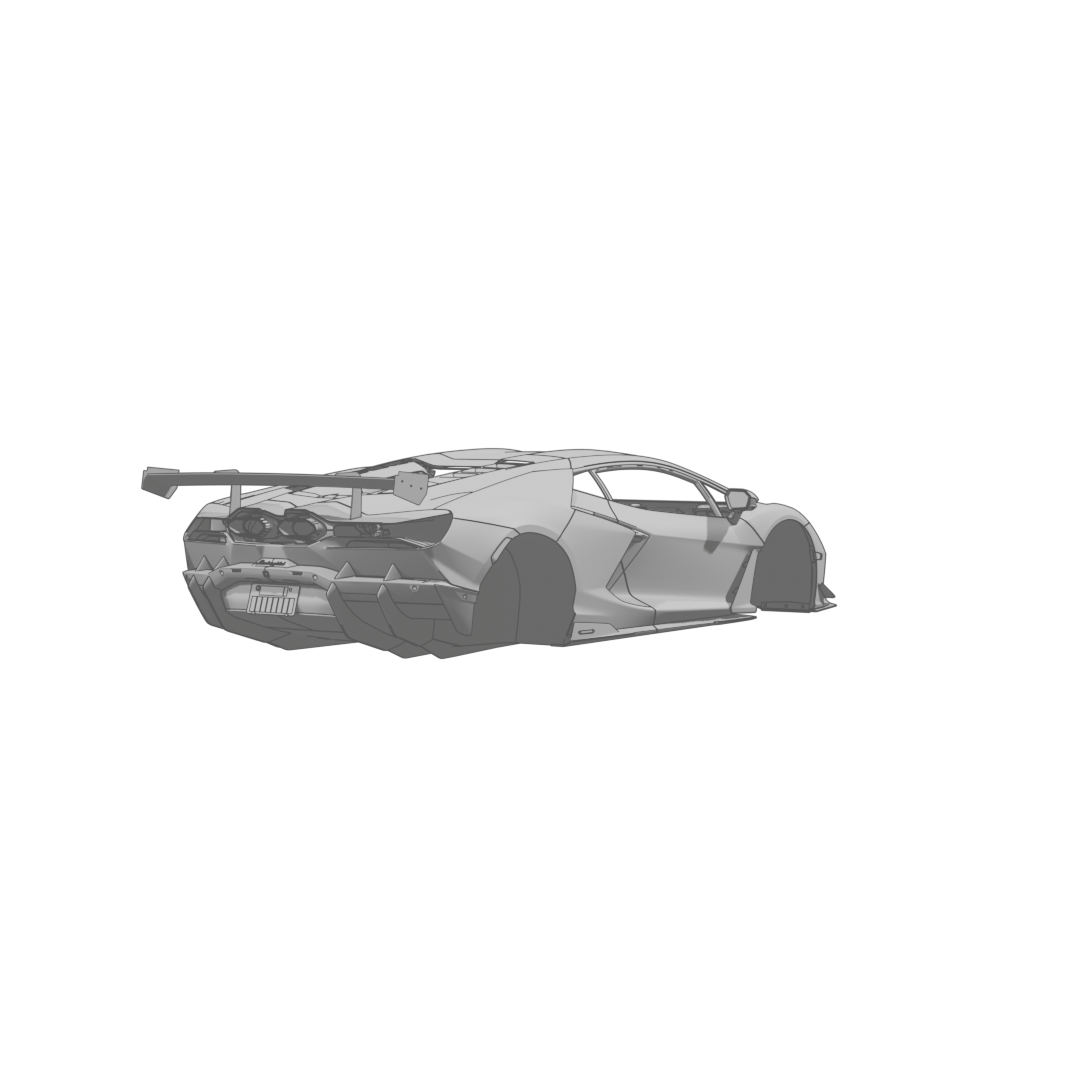 Lamborghini Revuelto rear