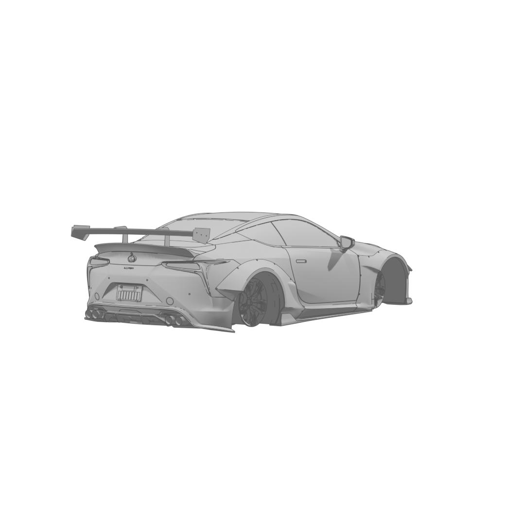 LC 500 Rear