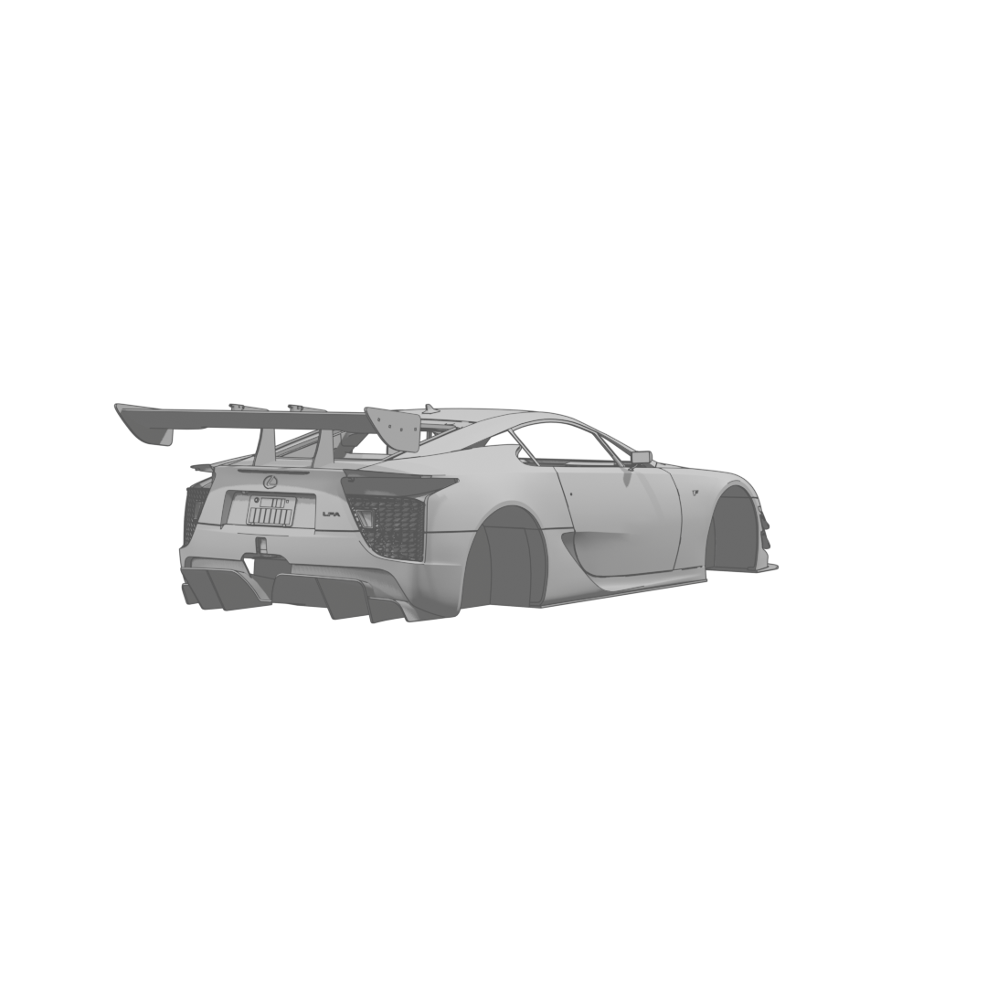 LFA FE Body Rear