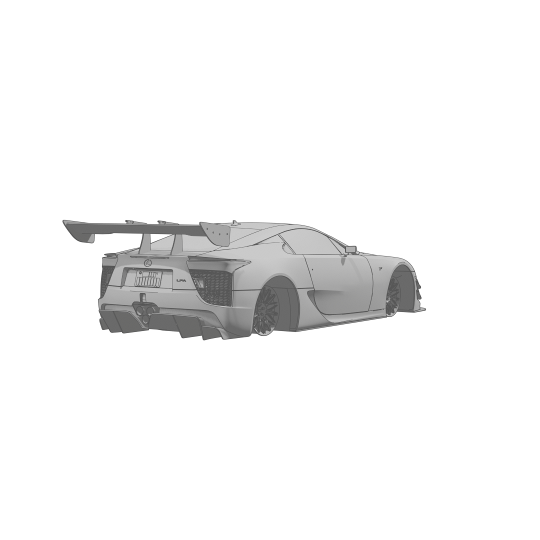 LFA FE Rear