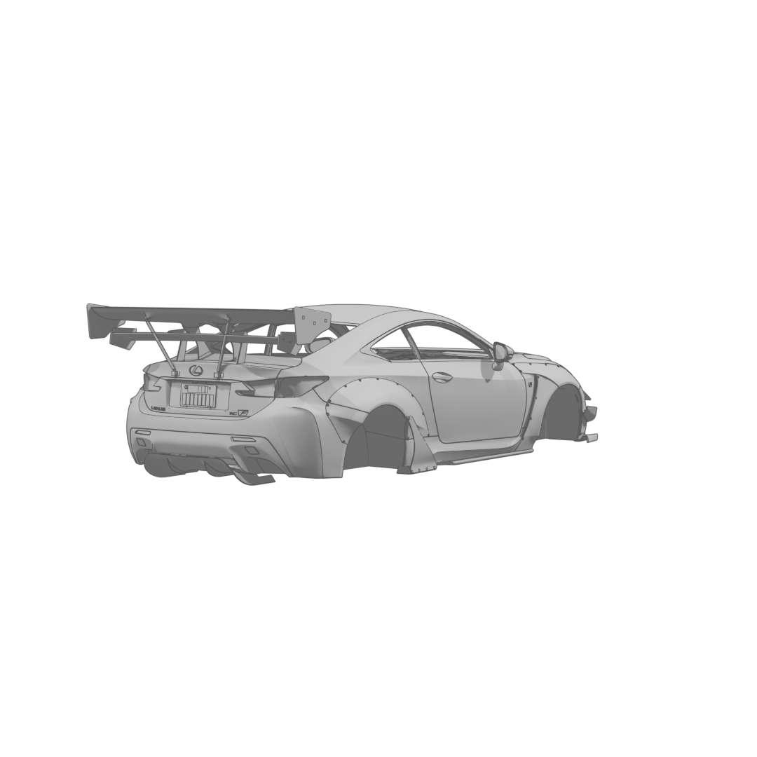 RC F Body Rear