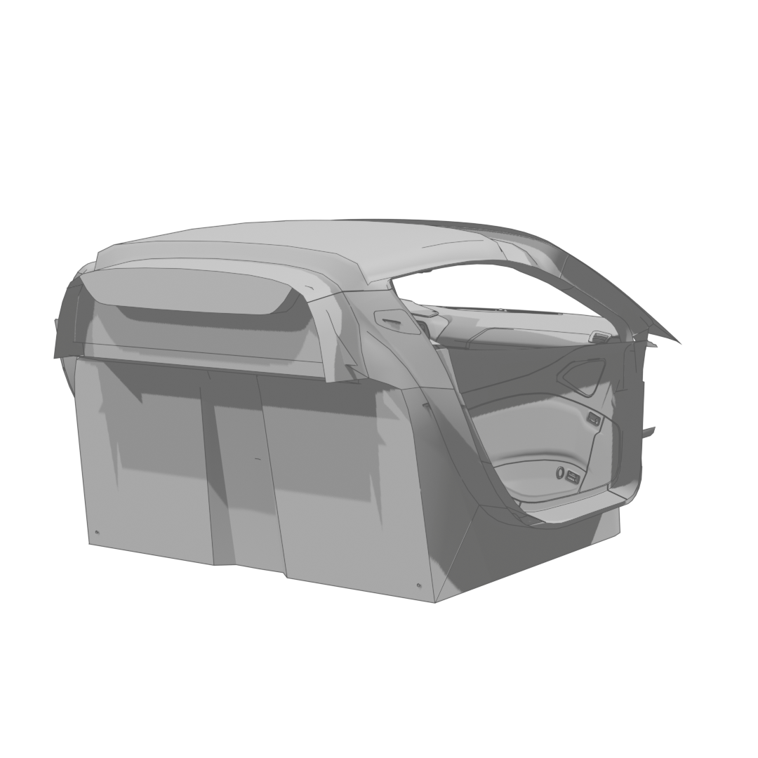 MC20 Interior Rear