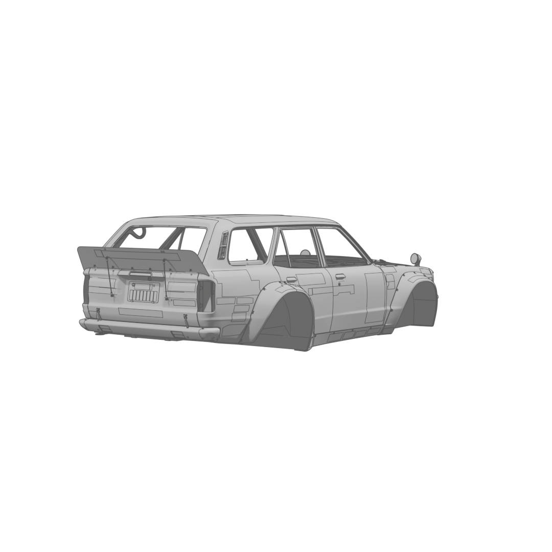 808 Wagon Body Rear