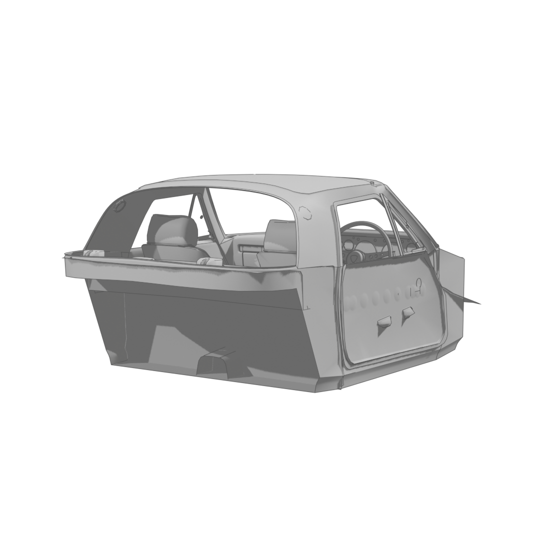 Cosmo Sport Interior Rear