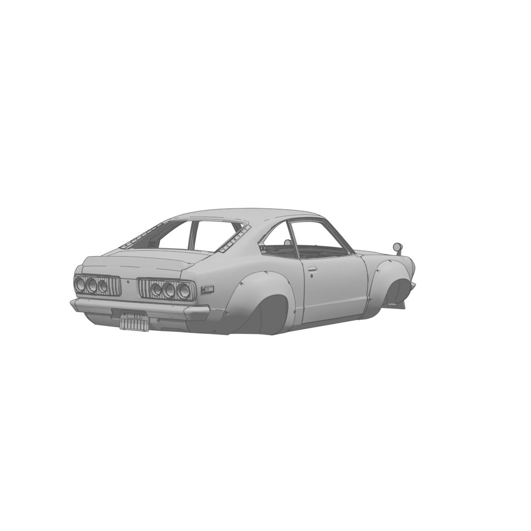 RX-3 FE Body Rear