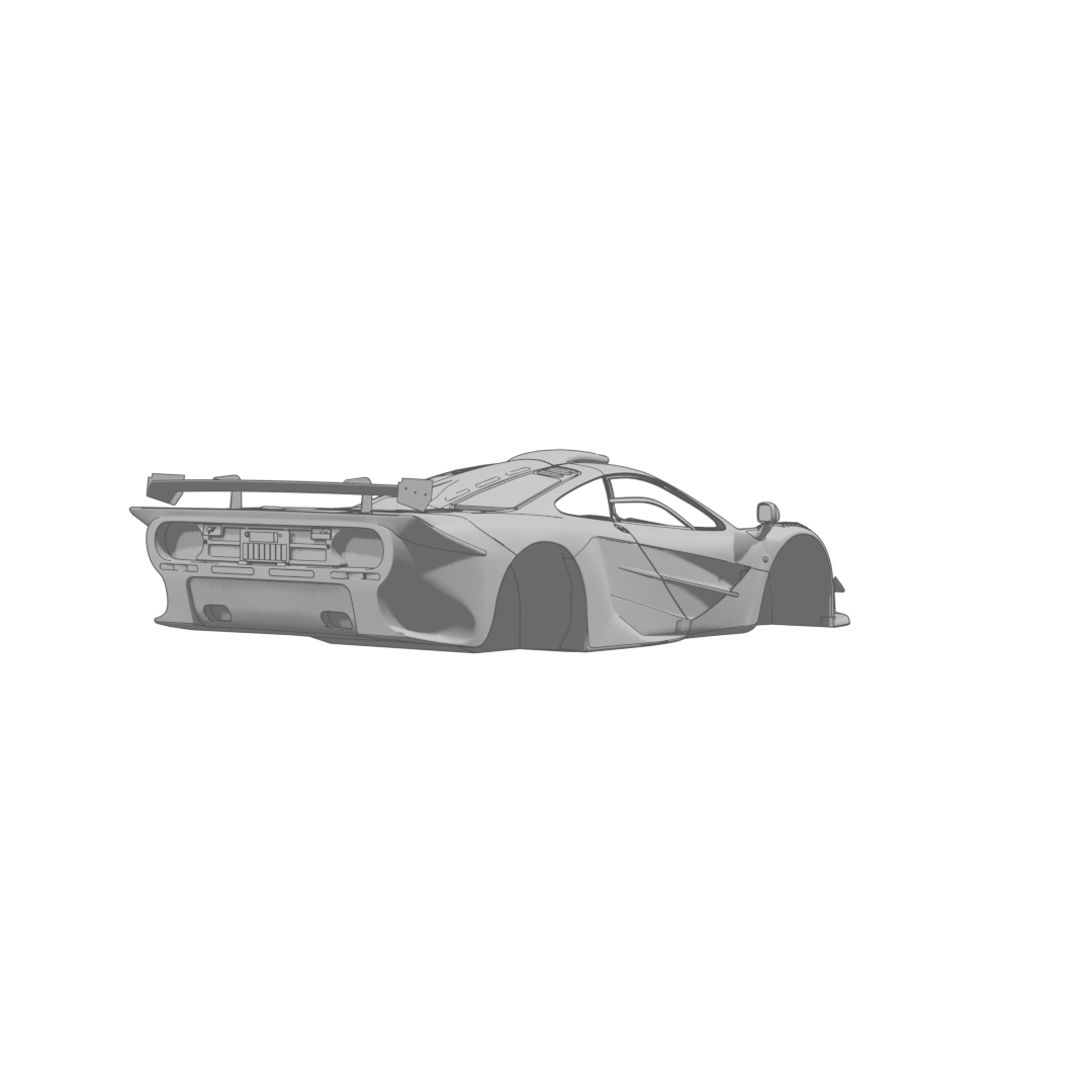 F1 GT Body Rear