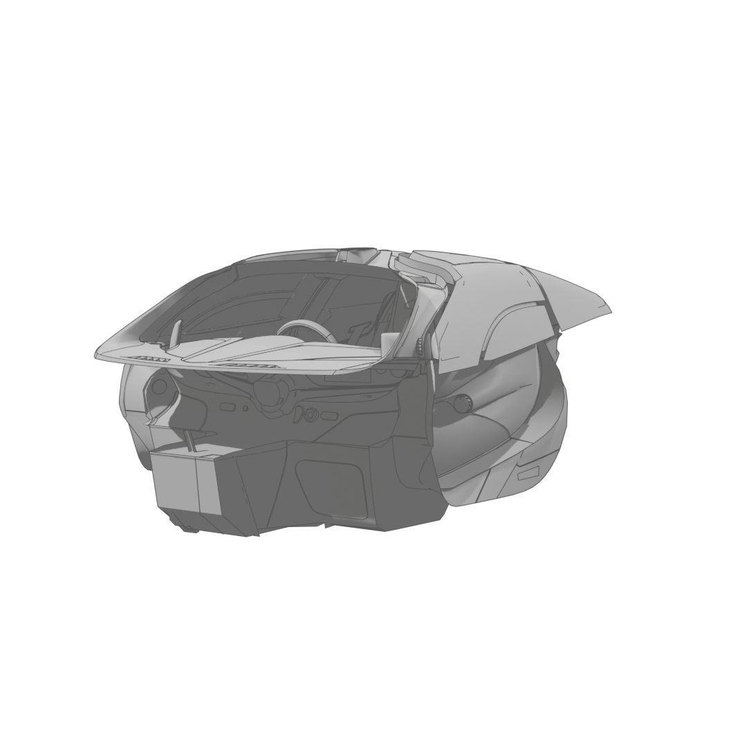Speedtail Interior Front