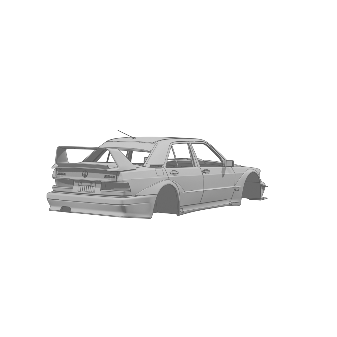 190E 2.5-16 Evo II Body Rear
