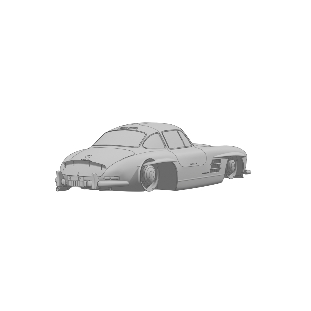 300 SL Rear