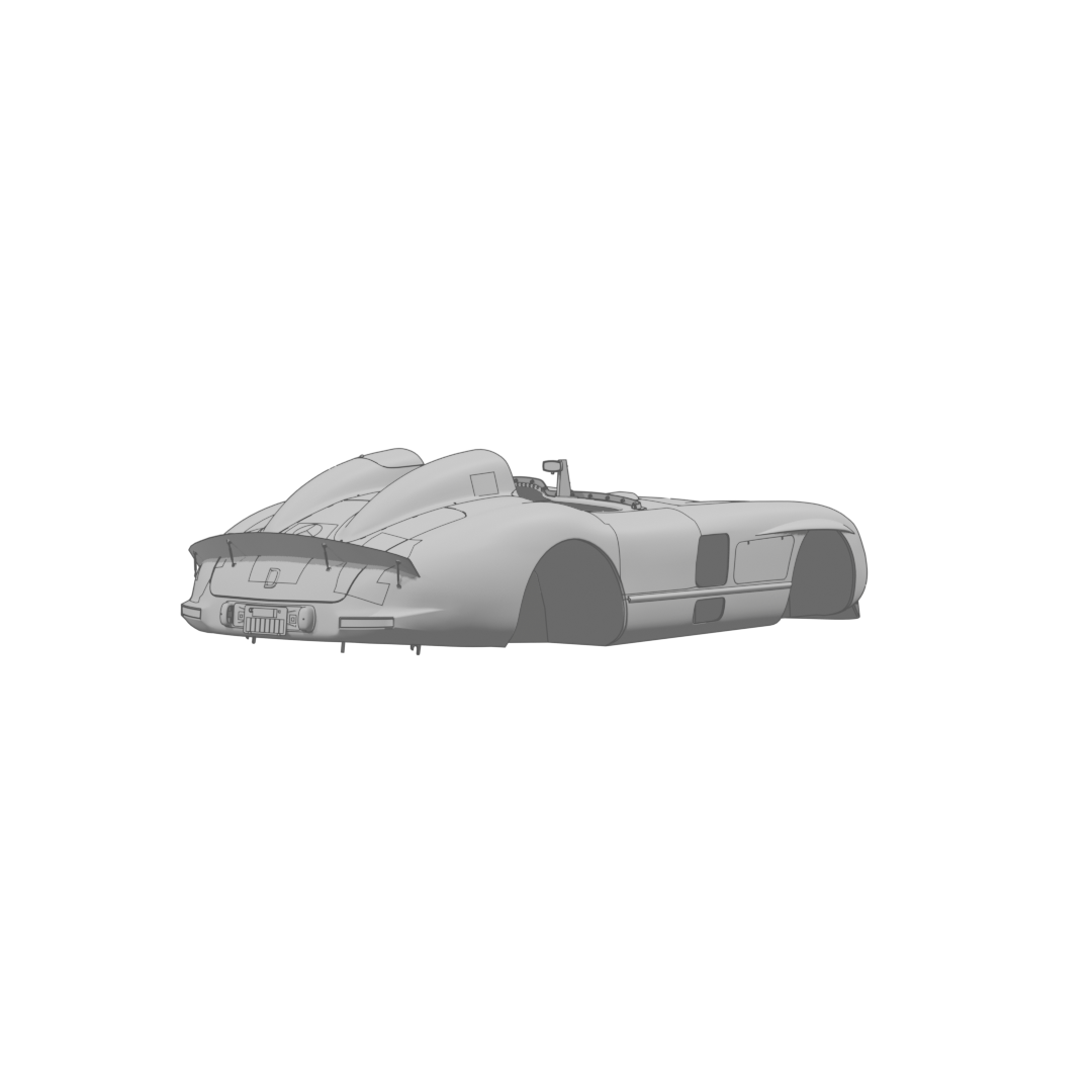 300 SLR Body Rear