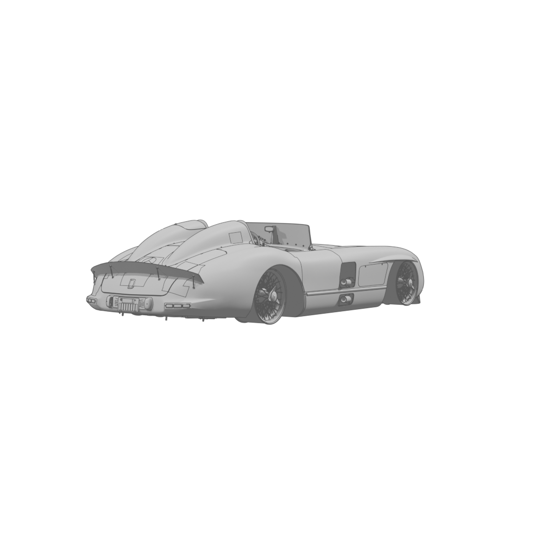 300 SLR Rear