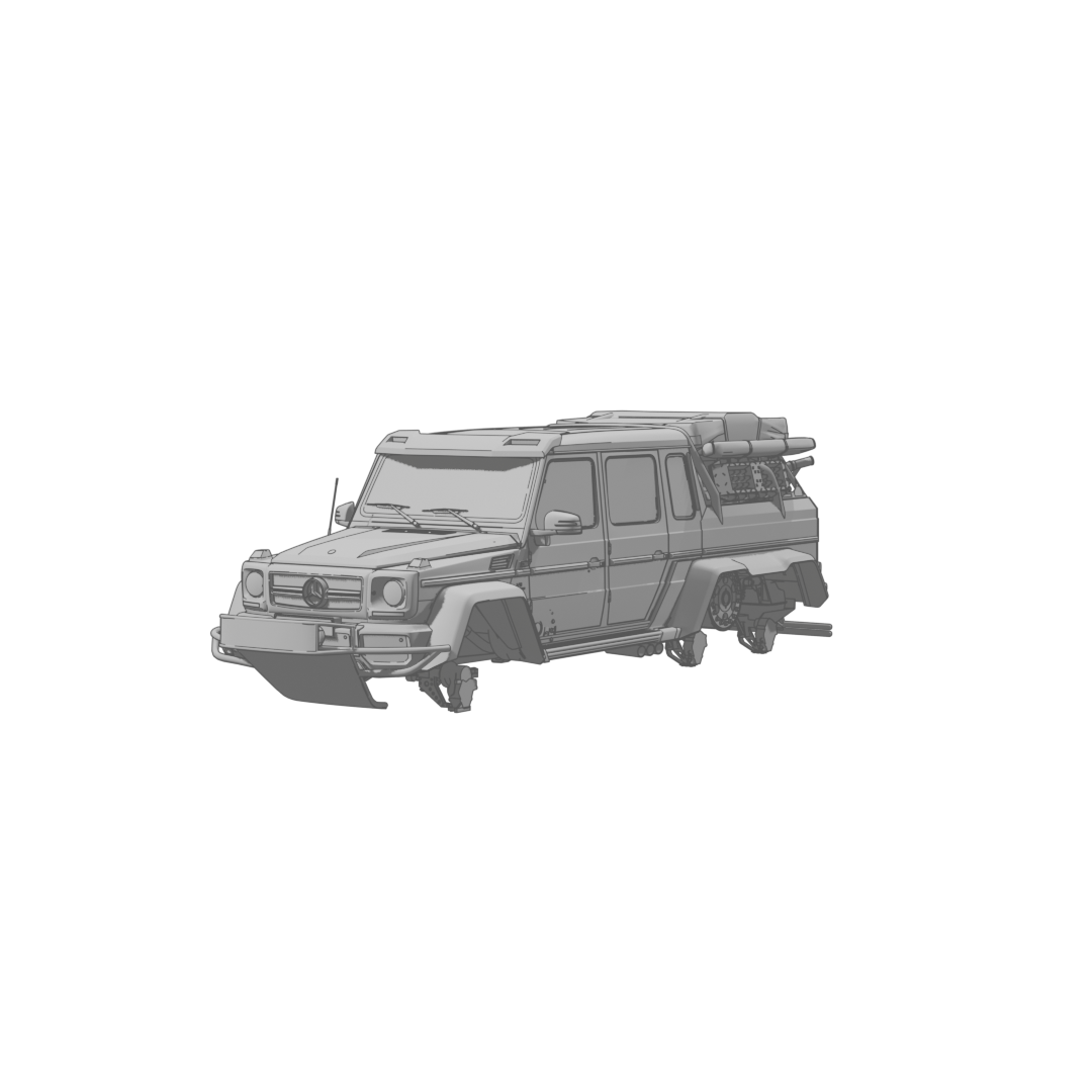 G 63 AMG 6x6 Front